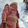 View of Jakhu Temple on top of Jakhu Hill Shimla