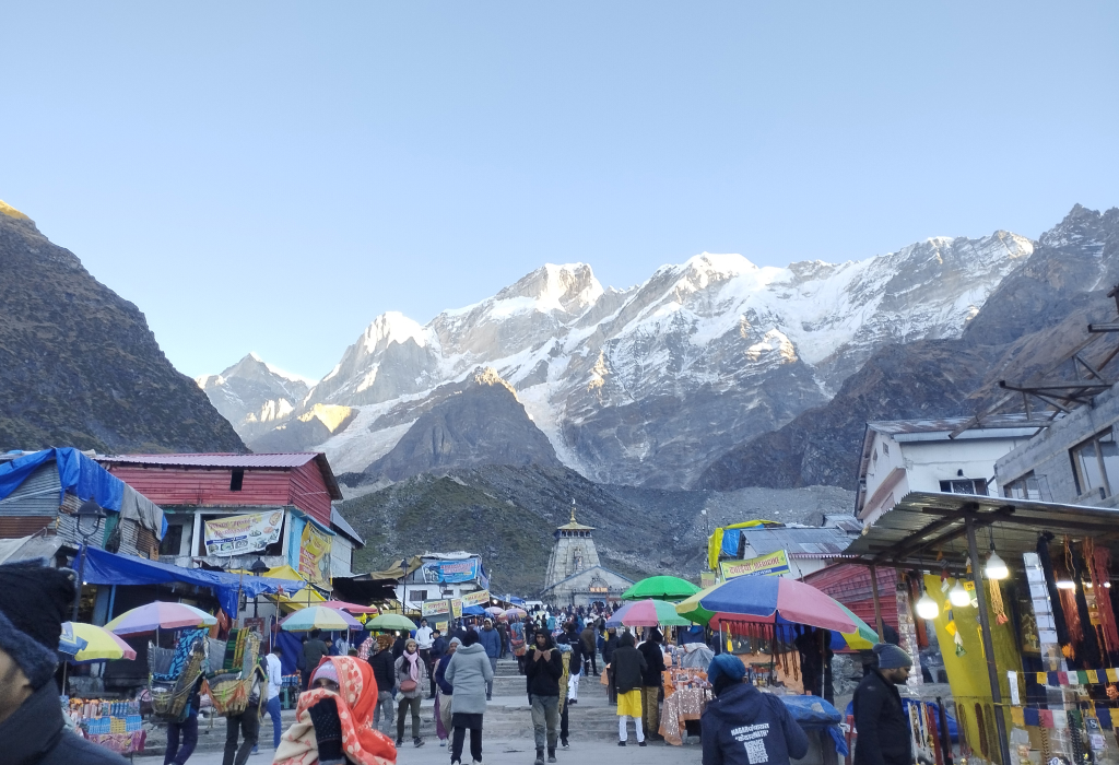 Kedarnath Temple 2013 floods survival Bhimshila rock