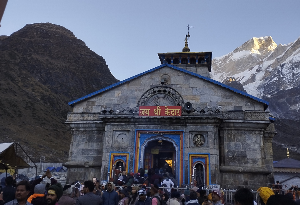 Kedarnath Temple architecture ancient stone Himalayan design