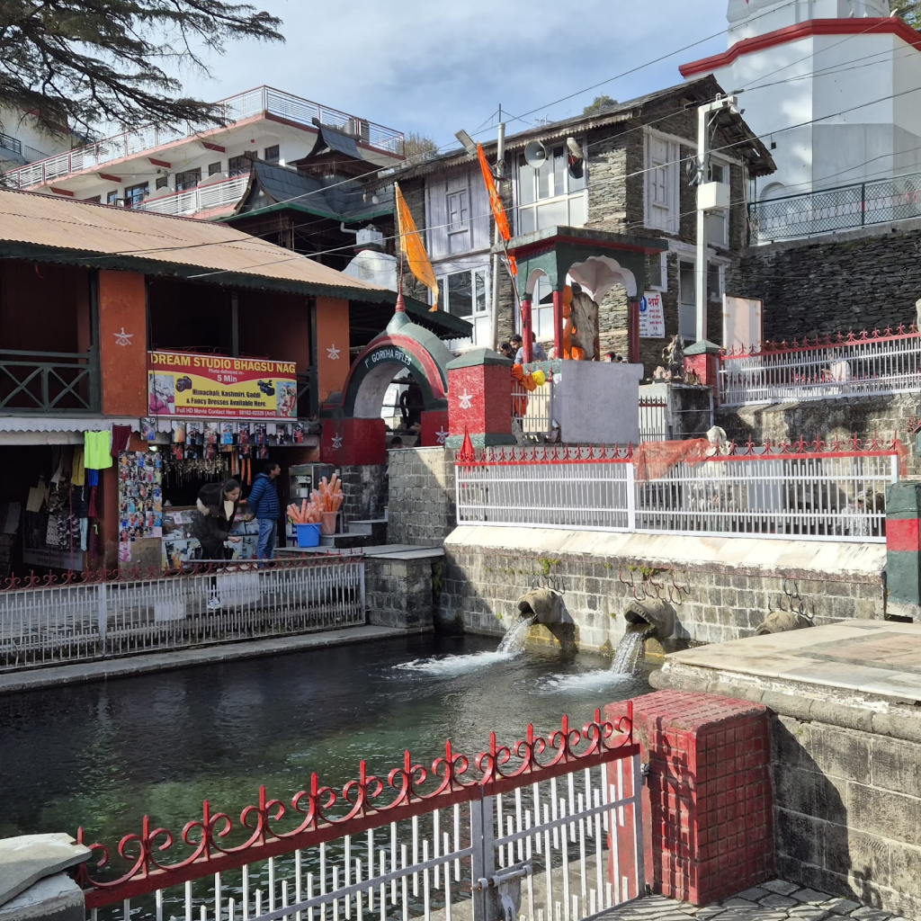 Swayambhu Shiva Lingam at Bhagsu Nag Temple, one of the main reasons why Bhagsu Nag Temple is famous