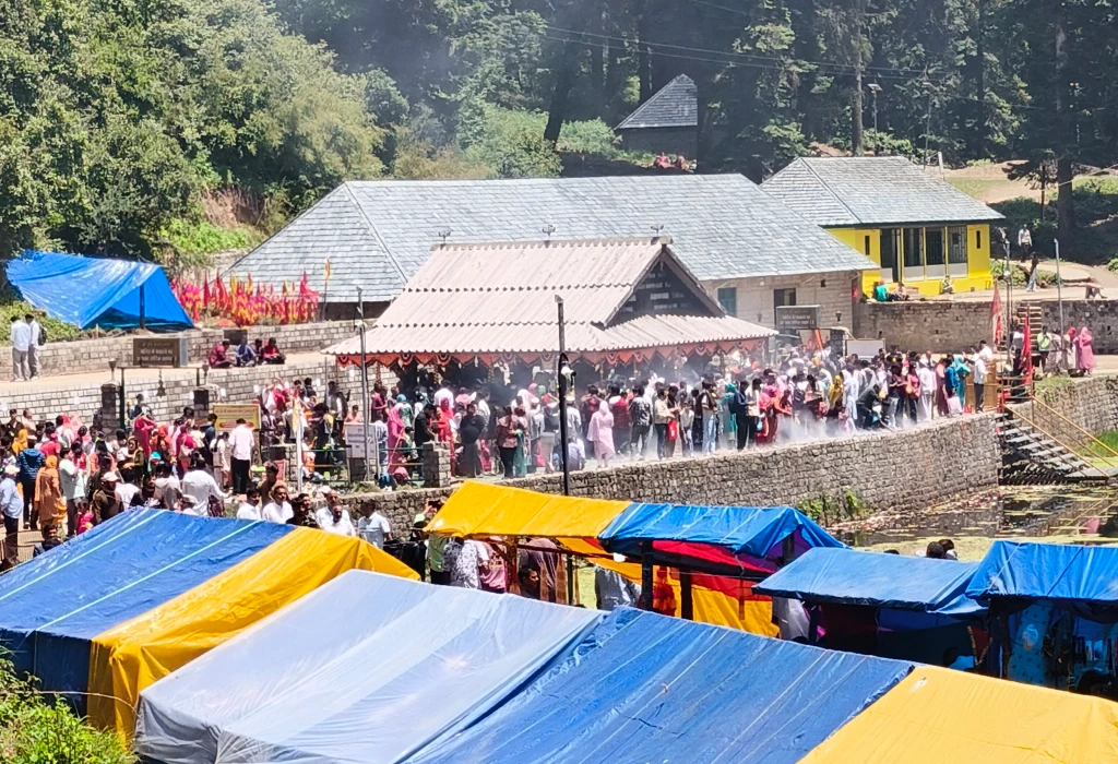 Kamrunag Temple and Lake